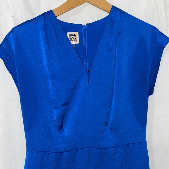 Anne Klein Blue dress size 2 - Picture 2 of 7